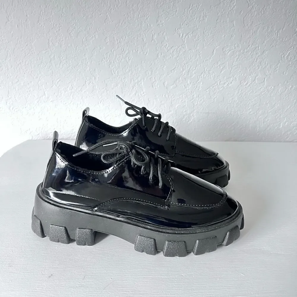 Chunky platform shoes